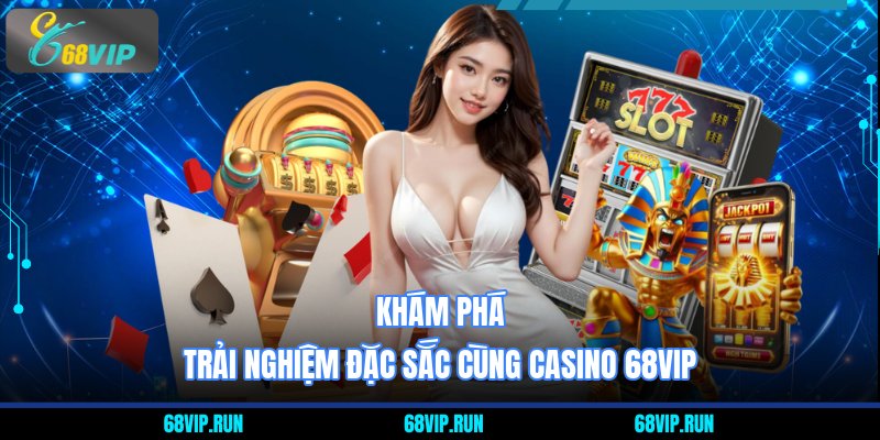 Khám phá trải nghiệm đặc sắc cùng Casino 68VIP