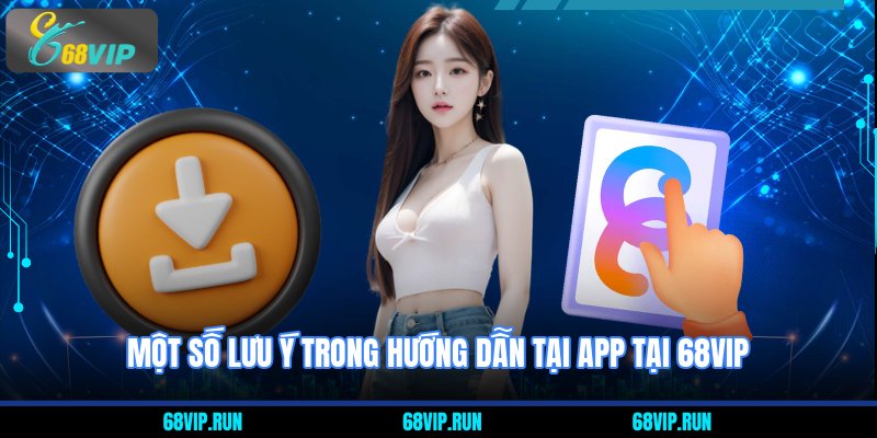 Một số lưu ý trong Hướng Dẫn Tải App Tại 68VIP